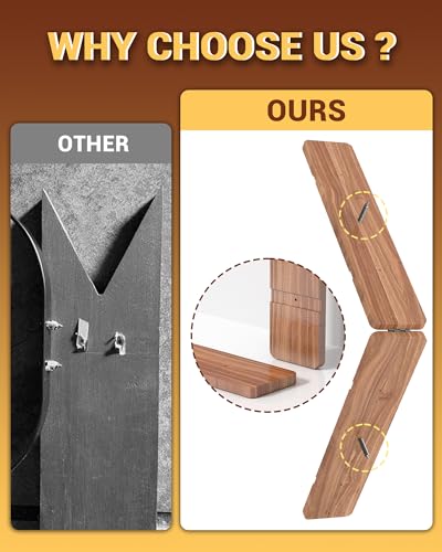 Wall Mount Cowboy Hat Rack for 4 Hats with Hook, Wooden Rustic Hat Holder
| Western Cowboy Hat Holder with Pine Board f