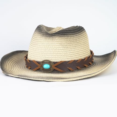 Whistlon Cowboy Hat Bands Handmade for Cowboy Fedora Panama Hats - Stylish & Durable Bands - 1 Set