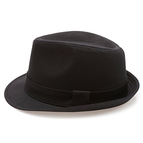 Classic Trilby Short Brim MIRMARU Fedora Hat for Men with Adjustable Band
| MIRMARU Classic Trilby Short Brim Fedora Ha