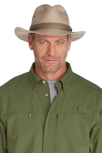 Coolibar UPF 50+ Men's Travel Fedora - Sun Protective