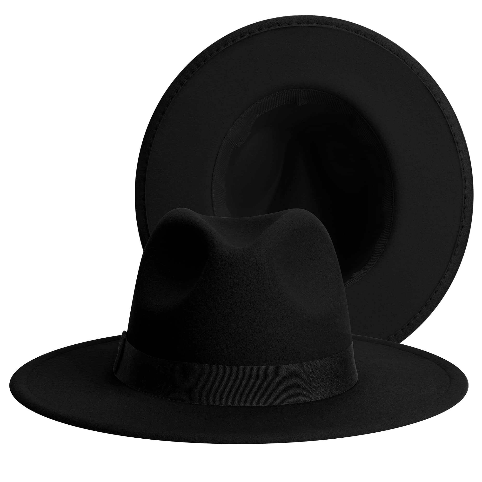 SAJUZEN Wide Brim Fedora Hats for Women Men
| SAJUZEN Adjustable Fedora Hats for All
| SAJUZEN Stylish Fedora Hats for