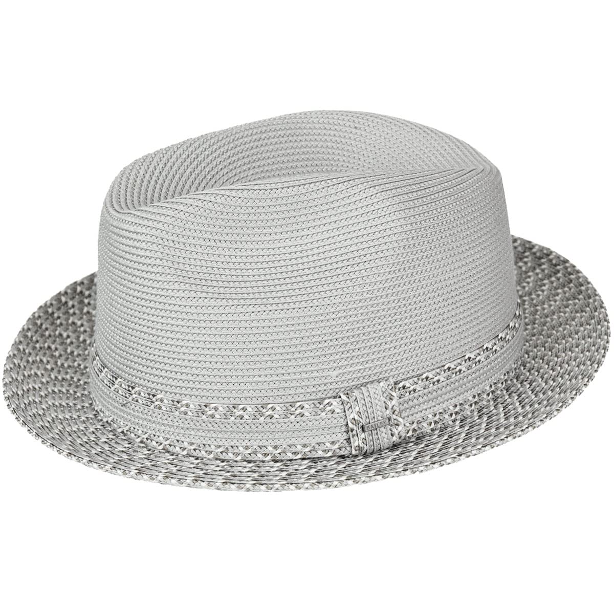 Bailey of Hollywood Men's XXL Braided Fedora Trilby Hat - Overcast | Stylish & Versatile Summer Hat for Men