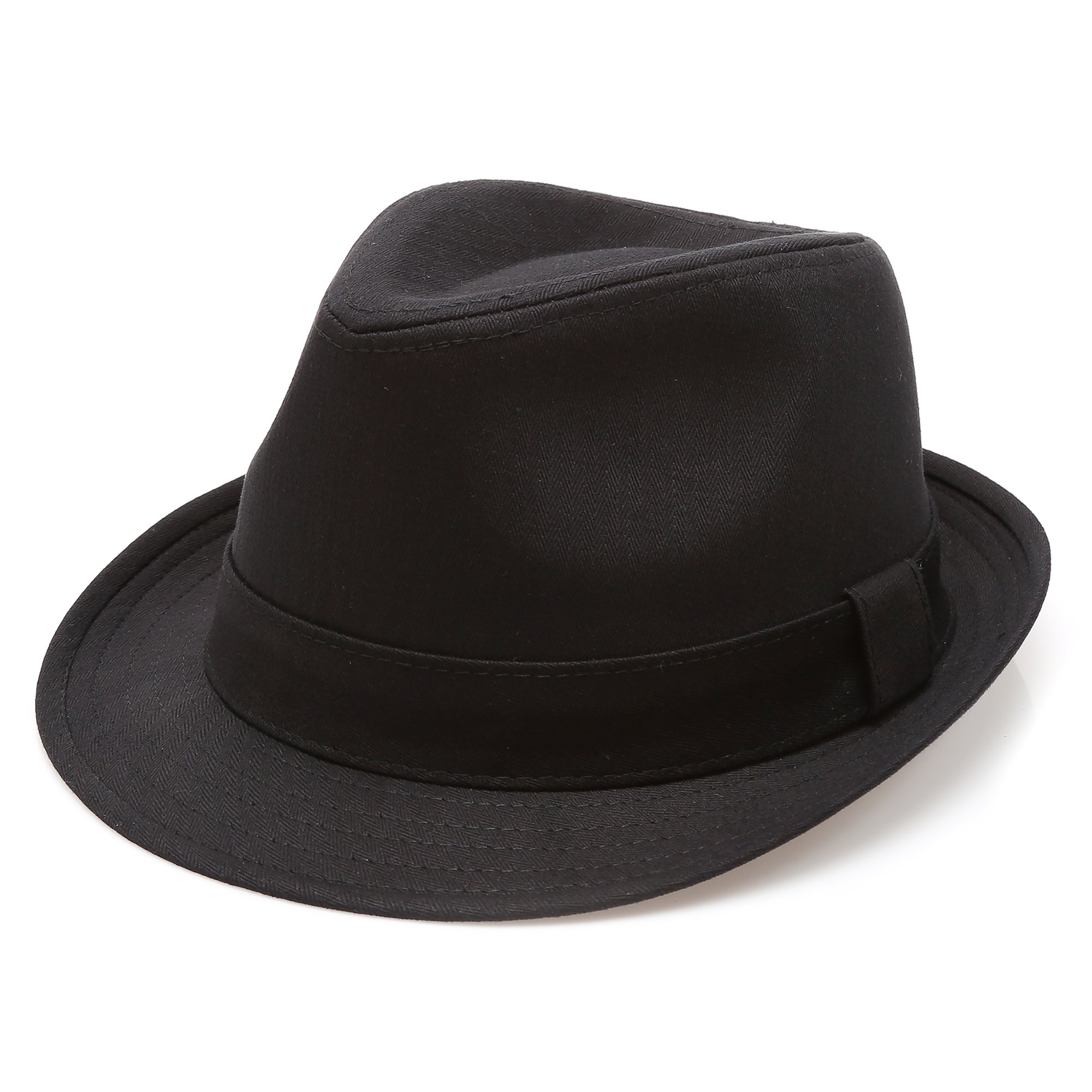 Classic Trilby Short Brim MIRMARU Fedora Hat for Men with Adjustable Band
| MIRMARU Classic Trilby Short Brim Fedora Ha