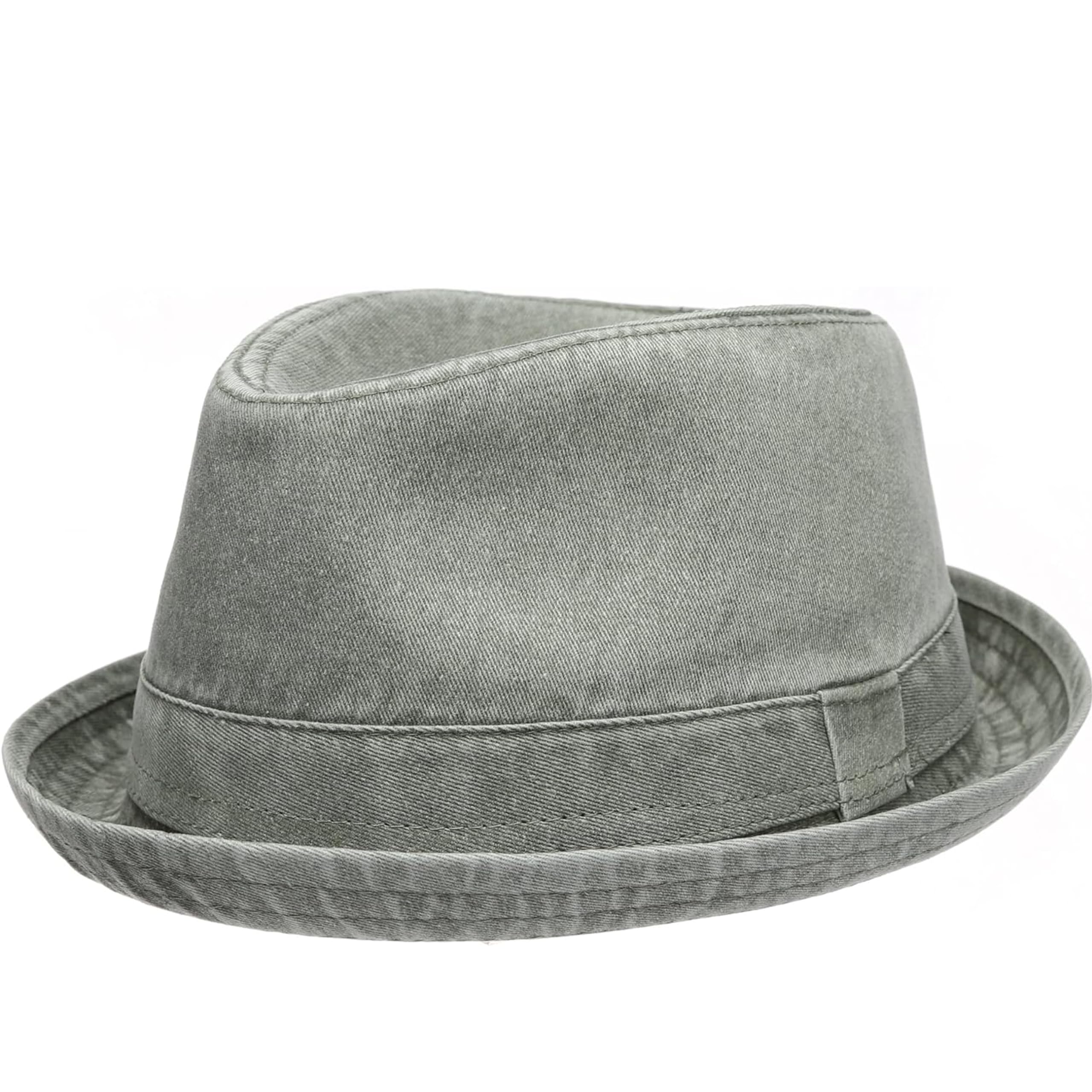 EPOCH Men's Casual Vintage Style Washed Cotton Fedora Hat for Fashionable Men in Daily Wear
| EPOCH Men's Casual Vintag